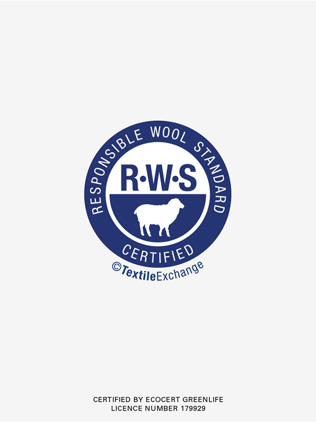 Responsible Wool Standard logo.