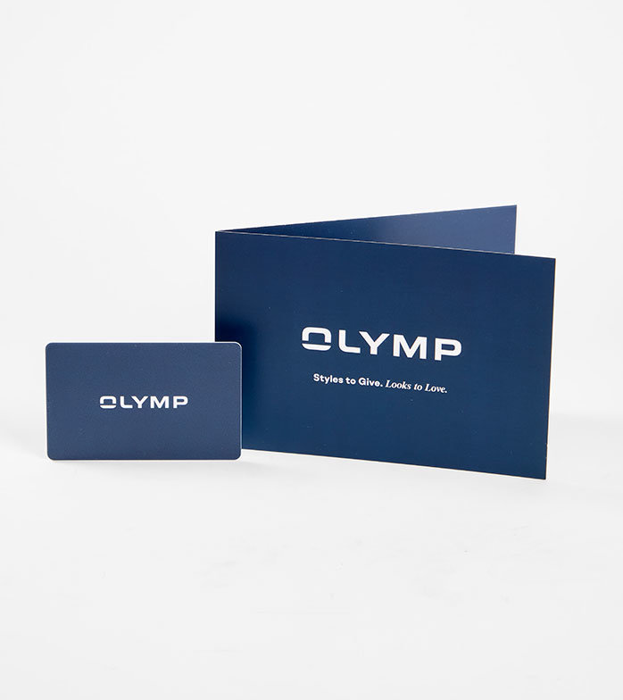 Produktbild: OLYMP Geschenkgutschein Karte Produktbild: OLYMP Geschenkgutschein Karte