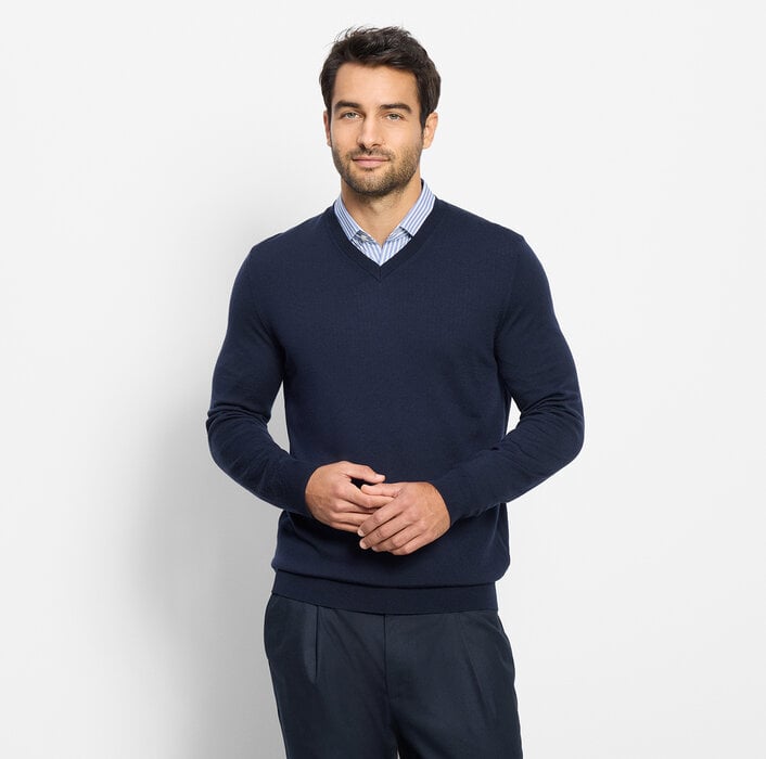 OLYMP Casual Strick – Bild 1 von 7 OLYMP Casual Strick – Bild 1 von 7