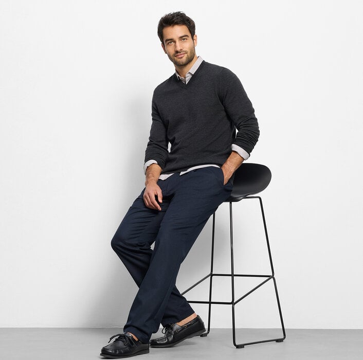 OLYMP Casual Strick – Bild 2 von 7 OLYMP Casual Strick – Bild 2 von 7