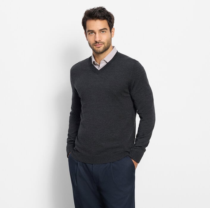 OLYMP Casual Strick – Bild 1 von 7 OLYMP Casual Strick – Bild 1 von 7