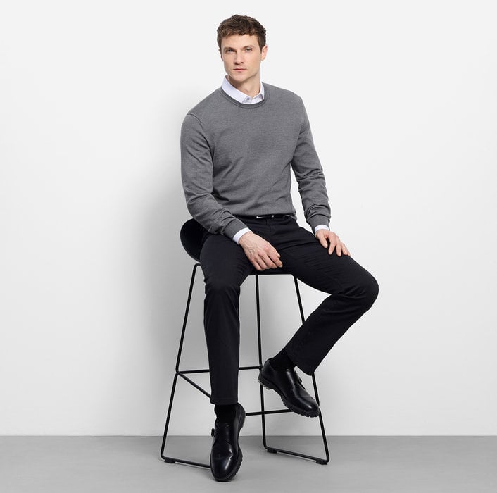 OLYMP Casual Strick – Bild 2 von 7 OLYMP Casual Strick – Bild 2 von 7