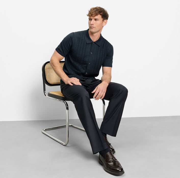 OLYMP Casual Strick – Bild 2 von 7 OLYMP Casual Strick – Bild 2 von 7